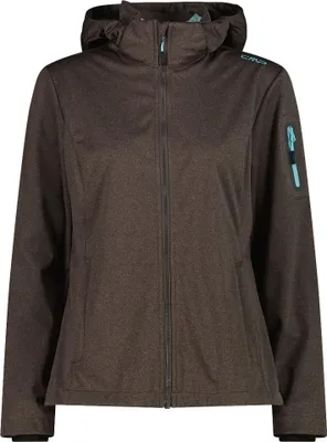 Produktbild von Woman Jacket Zip Hood Light Softshell M 39A5016M braun 40 - Farbe darker toffee