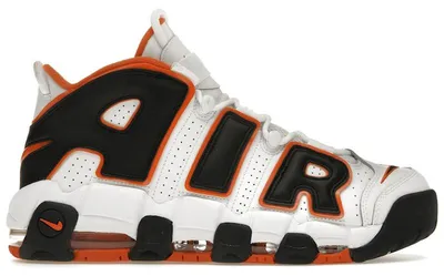 Productafbeelding van Nike Air More Uptempo 96, wit met oranje accenten - EU maat 38.5