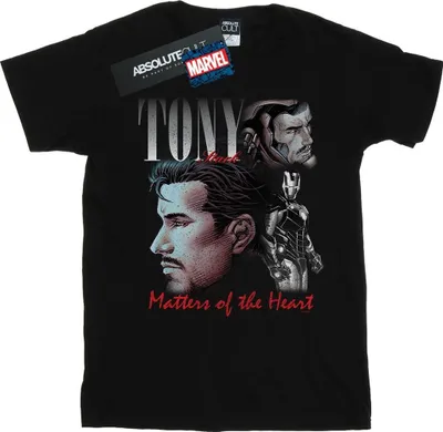 Produktbild von Marvel - T-Shirt für Herren BI43142 (3XL) (Schwarz)