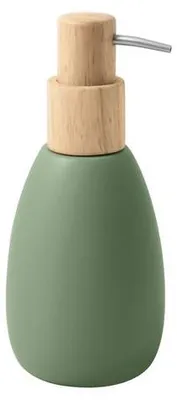 Immagine prodotto di Distributore di sapone Sven, colore verde, profumo di basilico - Modello Spirella