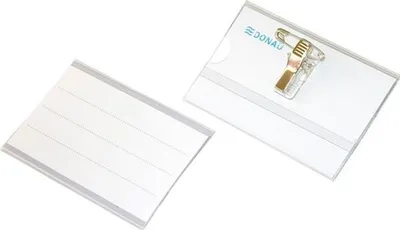 Obrázok produktu pre Visačka štipec+špendlík DONAU 90x57mm 50ks