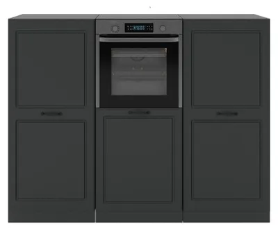 Produktbild von Küchenblock Vicco R-Line Anthrazit Landhaus/Anthrazit 180 cm ohne Arbeitsplatte, Model 53416