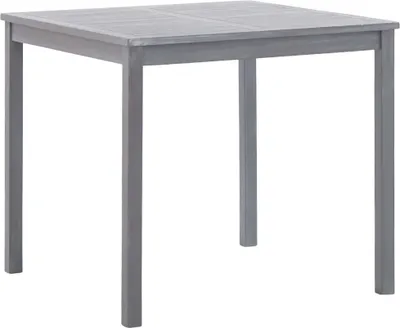 Zdjęcie produktu dla Stół ogrodowy Acacia 80 x 75 x 80 cm w kolorze szarym