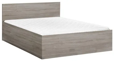 Zdjęcie produktu dla Łóżko SOFIA 140 x 200 cm, dąb truflowy Materac: bez materaca, Stelaż z listew: Z stelażem z listew