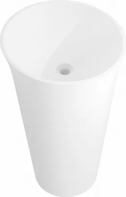 Image de Lavabo à poser Mexen Nilda en conglomérat 52 x 52 cm, blanc mat - 26555200