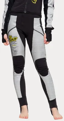 Produktbild von Queen Kerosin Motorgear Underpant Damen Protektorenhose, grau/schwarz, S