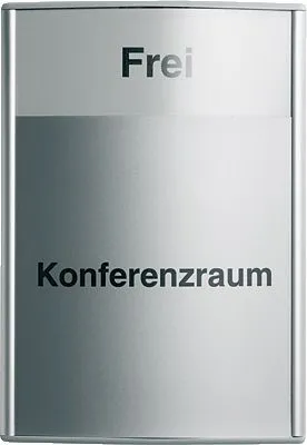 Produktbild von Türschild Frei-/Belegt-Anzeiger 122x178mm