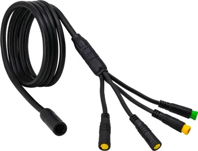 Produktbild von windmeile | 1T4 Kabelbaum für BBS01 BBS02 BBSHD und Bafang Controler, Hauptkabelbaum, EB-BUS, 105 cm, IP65  Fahrrad, E-Bike, Elektro Fahrrad, Pedelec
