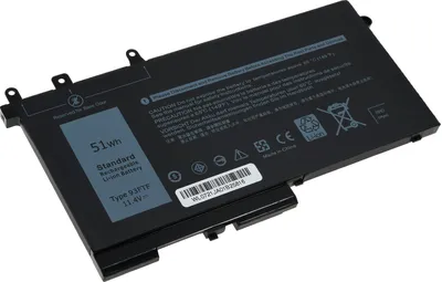 Produktbild von Standardakku kompatibel mit Dell Typ 93FTF