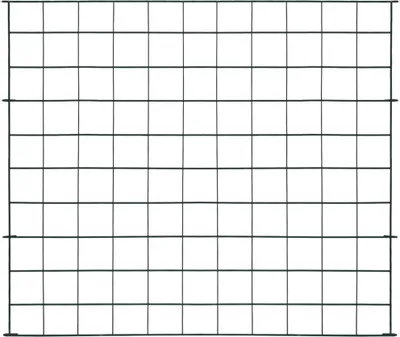 Obrázek produktu pro vidaXL Sada zahradního plotu 77,5x64 cm zelená