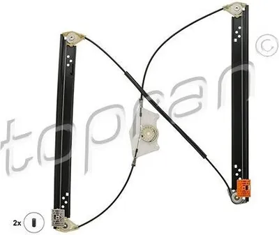 Produktbild von TOPRAN 113 611 Elektrischer Fensterheber Vorne Links für VW Touareg (7LA, 7L6, 7L7) für PORSCHE Cayenne (9PA)