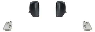 Image de Cache-rétroviseur + clignotants de rétroviseur adaptés au Mercedes Sprinter 906, gauche et droite