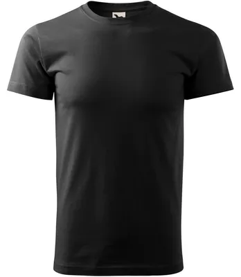 Immagine prodotto di Malfini - T-shirt "Basic" da uomo, materiale riciclato PP10201 (S) (Nero)