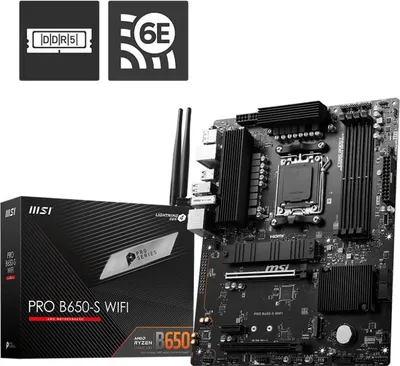 Immagine prodotto di MSI PRO B650-S WIFI scheda madre AMD B650 Socket AM5 ATX