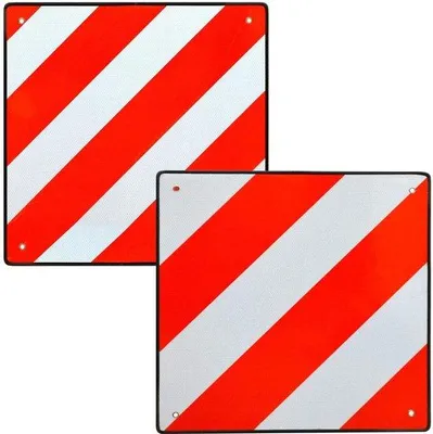 Produktbild von Famanu Warnschild Italien Spanien 50x50 cm - Reflektierend