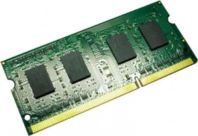 Zdjęcie produktu dla QNAP RAM-4GDR3L-SO-1600, 4 GB, 1 x 4 GB, DDR3, 1600 MHz, 204-pin SO-DIMM, Zielony