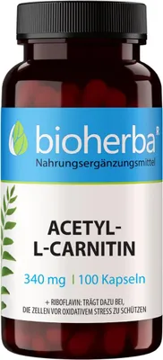 Immagine prodotto di Acetil-L-carnitina 340 mg 100 capsule