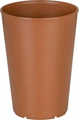 Produktbild von 50x Mehrweg Heißgetränkebecher Kaffeebecher Coffee to go schokobraun - 400 ml