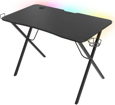 Obrázek produktu pro Genesis Gaming Tisch HOLM 200 RGB schwarz (113cm x 75cm) (NDS-1606)