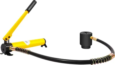Image de Perforateur de tôle - Kit de perforation hydraulique - 16-101 mm - pression 15 t - course 20 mm - fer ≤3 mm, inox ≤2 mm