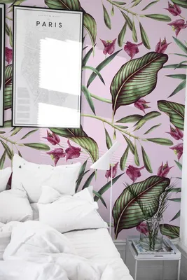 Produktbild von Coloray Fototapete 250x250 cm An Einer Wand Latex Latextapete - Blätter exotisch