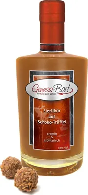 Produktbild von Eierlikör auf Schoko Trüffel 0,5L sehr sämig & süffig 20%Vol