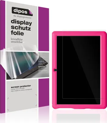 Produktbild von 2x Schutzfolie für Bufo Kids Tablet KT1006 10 Zoll klar Displayschutzfolie Folie Display Schutz dipos