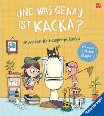 Image de Ravensburger Buch Pappbilderbuch Und was genau ist Kacka? Antworten für neugierige Kinder 41929