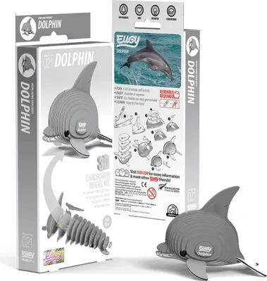 Produktbild von EUGY - 3D Bastelset Delfin