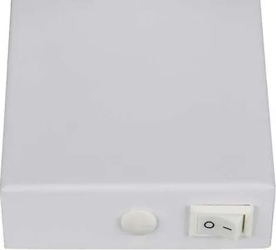 Image de Applique, métal, blanc, GU10, H 15 cm
