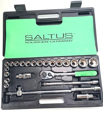 Obrázek produktu pro SALTUS 24dílná sada nástrčných klíčů s ráčnou 1/2" ráčnový box