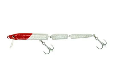 Image de MOLIX Jointed Sandeel 95, Hard Bait, 9,5cm, MX Red Head, JS95S-222