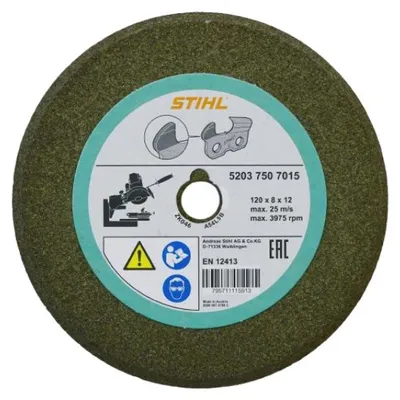 Produktbild von Stihl Original USG HOS Formschleifscheibe 120x8x12 - 52037507015
