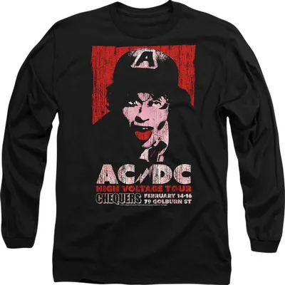 Produktbild von AC/DC - "High Voltage Live 1975" T-Shirt für Herren/Damen Uni TV9294 (M) (Schwarz)