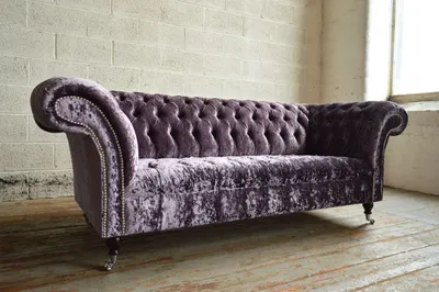 Immagine prodotto di Chesterfield 3 posti XXL sedile imbottito divano set divano grande 2016-40-