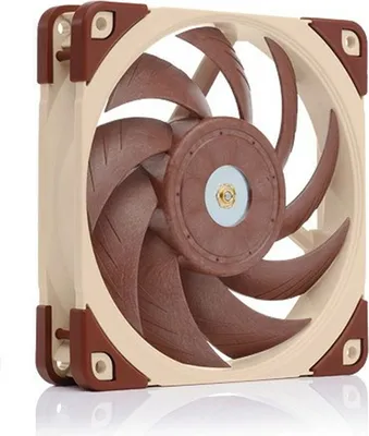 Produktbild von Noctua NF A12x25 FLX, Ventilator, 12 cm, 2000 RPM, 102,1 m³/h, Beige, Rot