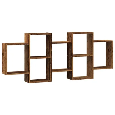 Obrázok produktu pre vidaXL Nástenná polica na staré drevo 159x18x65 cm materiál na báze dreva