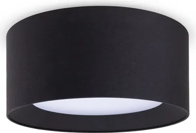 Produktbild von Deckenlampe Esstisch Deko Wohnzimmer Modern Büro Rund Lampenschirm Stoff E27