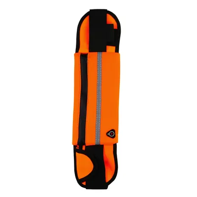 Produktbild von Universal Sport Bananentasche, Bauchtasche mit Reflexstreifen – Orange