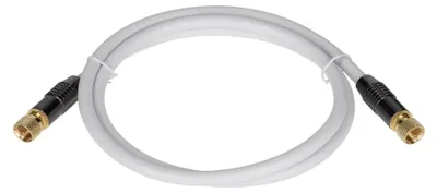 Obrázek produktu pro TP satelitní kabel, bílý, rovný, délka 1 metr