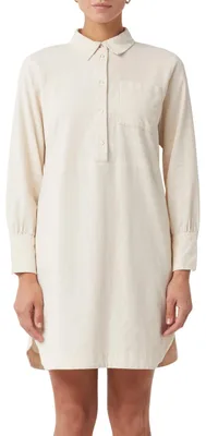 Productafbeelding van COMMA: Jurk met knoopsluiting, model blouse