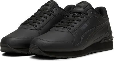 Produktbild von Puma Echtleder Sneaker 'ST Runner v4 L' PUMA Black - Shadow Gray, Uni, Herren:38 EU