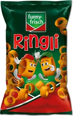 Produktbild von Funny Frisch Ringli Paprika 35g