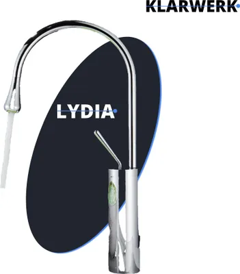 Immagine prodotto di Lydia | Hotel Gastro miscelatore bagno cromato | rubinetto in acciaio inox per lavabi alti | miscelatore 2 attacchi | rubinetto alta pressione alta | bagno
