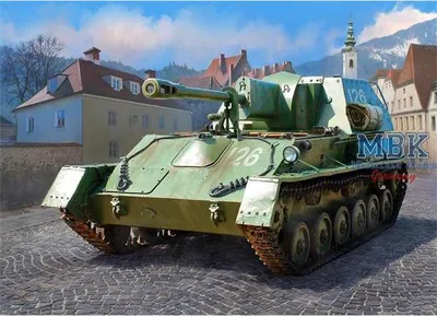 Imagen del producto de Kit de modelismo militar 3662: Cañón autopropulsado soviético Su-76 (escala 1:35)