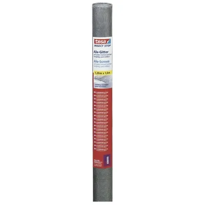 Produktbild von tesa INSECT STOP Alu-Gitter, auf jedes Format kürzbar, 1 x 1,2 m