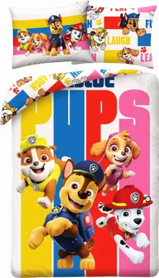 Produktbild von Paw Patrol Kinderbettwäsche 160x200 Hunde