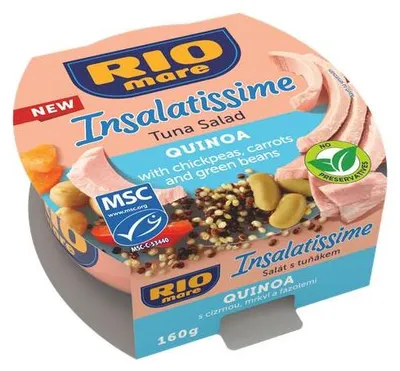 Zdjęcie produktu dla Rio Mare Sałatka z komosą ryżową i tuńczykiem 160g