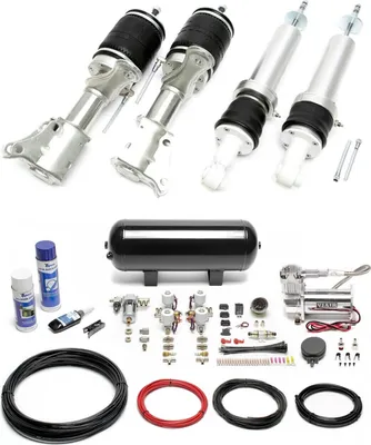 Image de TA Technix suspension pneumatique + compresseur Viair Airride noir pour Audi 80 type B4