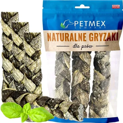Zdjęcie produktu dla PETMEX Skóra Dorsza warkocz 200g
